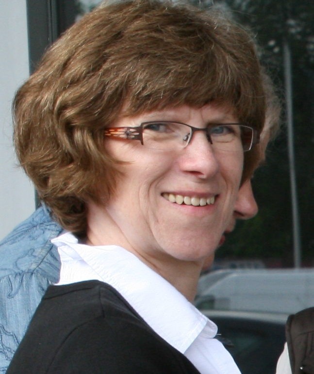 Heike Schröderbeim Basar in Ellerau